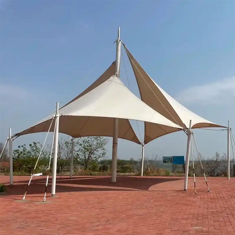 沙洋县膜结构景观棚