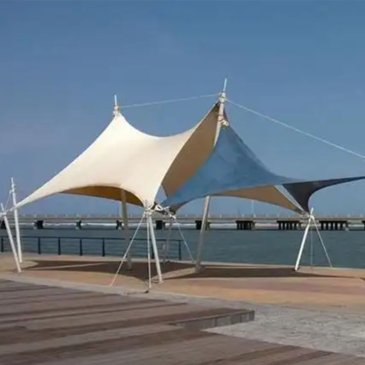 沙洋县膜结构景观棚