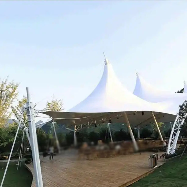 沙洋县膜结构景观棚