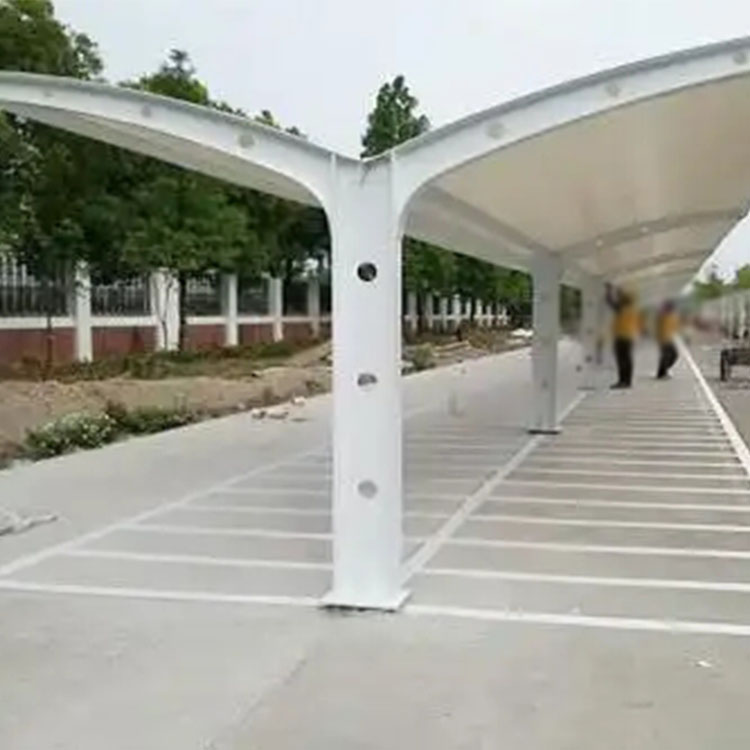 沙洋县膜结构电动车棚