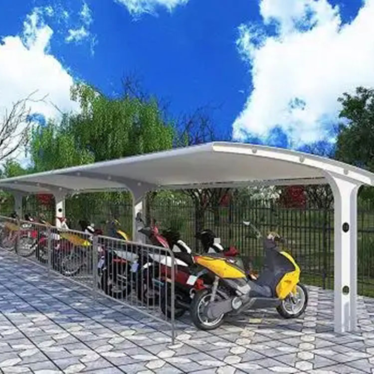 沙洋县膜结构电动车棚